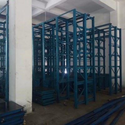 二手模具架转让 销库存便宜处理 五金模具架 抽屉式半开模具架 二手货架市场图2