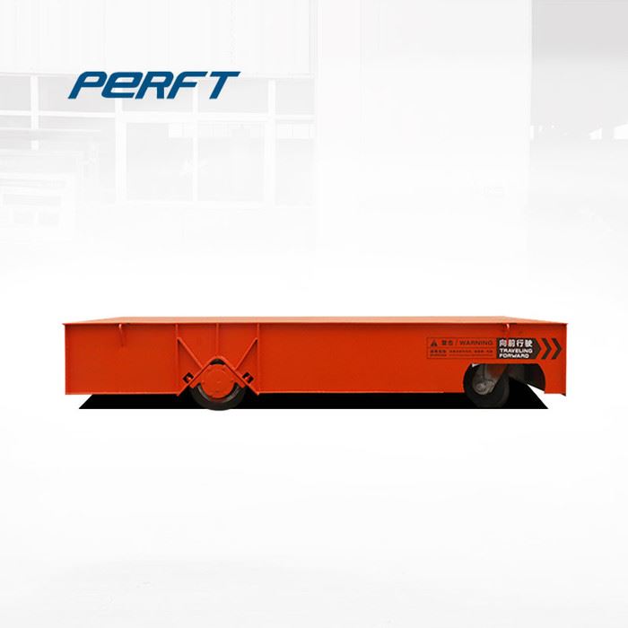 帕菲特 大型配件运输无轨胶轮车 蓄电池电动遥控转运车 钢材型材模具平移车