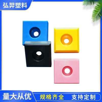 高分子聚乙烯摩擦块厂家 工业用减震缓冲垫块 模具配件pe耐磨块图2