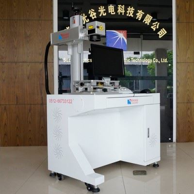 【光谷】工业台式生产日期金属刻字精密模具汽车配件二维码激光打标打码机图4
