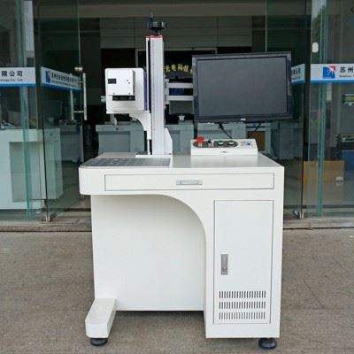 【光谷】工业台式生产日期金属刻字精密模具汽车配件二维码激光打标打码机图3