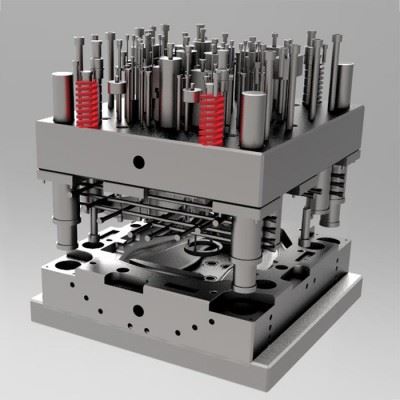 恒兴昌深圳制造厂家注塑模具开模加工制造 汽车配件塑料模具 产品模具制造图4