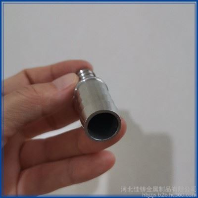 佳铸 不锈钢管子作软管接头 双头接皮管接头 用管子加工管件 全数控加工 源头厂家 可量身定做图4