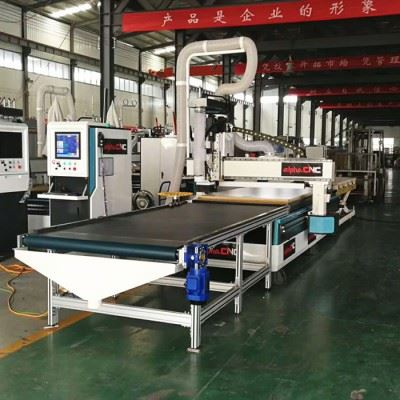 数控加工中心 上下料生产线 板式家具生产线上下料生产线 全屋定制生产线 自动上下料生产线图2