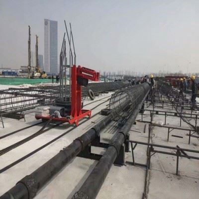 河北厂家钢筋笼绕筋机 数控钢筋笼加工成型设备 钢筋笼滚焊机图1