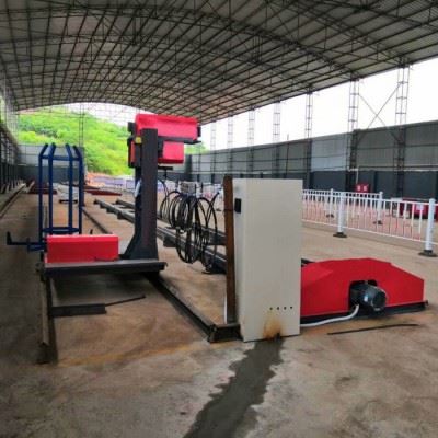 河北厂家钢筋笼绕筋机 数控钢筋笼加工成型设备 钢筋笼滚焊机图5