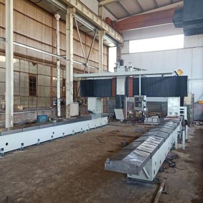 沧州3.6×6.5米数控龙门铣床   龙门铣床 激光切机架加工设备制造图5