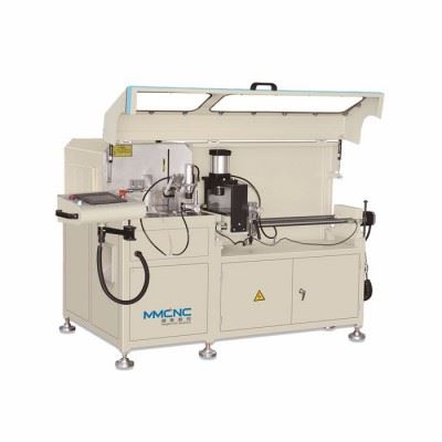 山东 明美 LJJB-450X100 铝门窗加工设备 铝门窗角码切割锯 铝型材数控角码锯  断桥铝切割锯图4