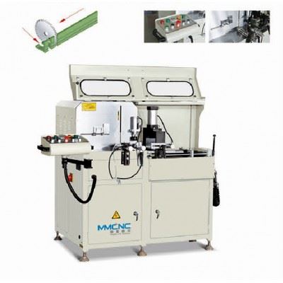 山东 明美 LJJB-450X100 铝门窗加工设备 铝门窗角码切割锯 铝型材数控角码锯  断桥铝切割锯图1