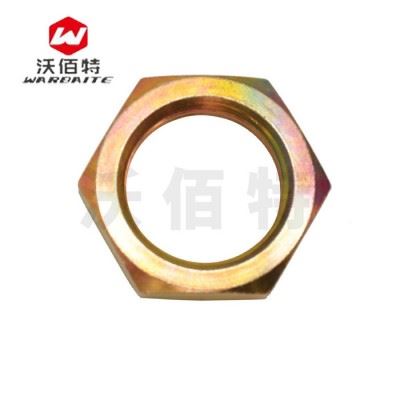 供应CNC数控车床组合件铝合金机械小配件黄铜六角螺母 加工图3