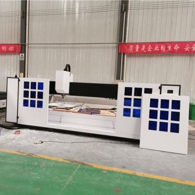 数控洗手盆全自动磨边机 石英石全自动加工中心图4