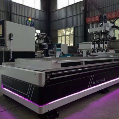 中工 1325四工序 数控开料机 门加工中心 板式家具生产线图4