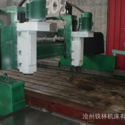 沧州铁林机床 批量生产小型龙门铣床 定制数控非标设备 承揽大型机械加工 3-12米龙门铣床 xk3010 加工中心图3