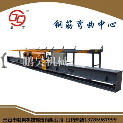 鹏昊机械PHGW-32-2 大型两机头数控钢筋弯曲中心机立式数控钢筋弯曲中心 专业做路桥建筑棒材加工 钢筋弯曲机现货供应图2