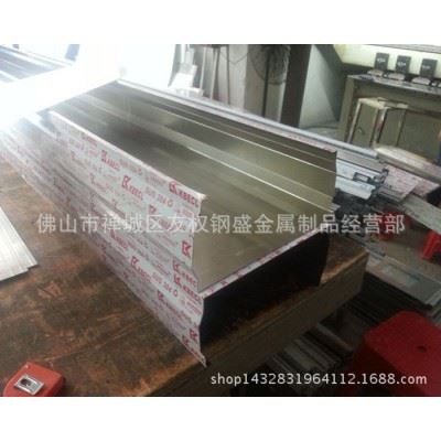 不锈钢大门门套包边加工 数控折弯定制玫瑰金玻璃边框图3
