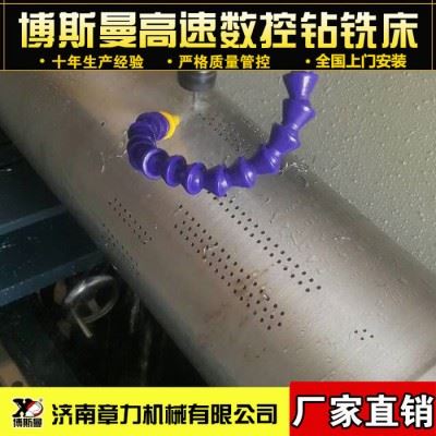 数控打孔机，用于PVC/ABS塑料管板自动钻孔加工设备，双头/多头 钻床图1