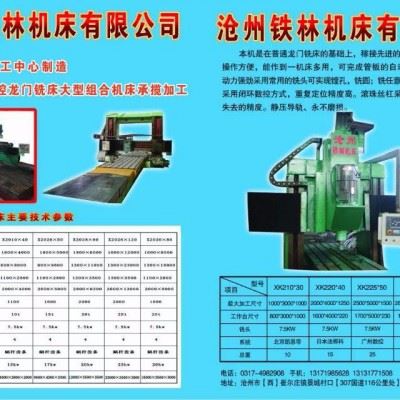 河北沧州机床厂家 hxk2016龙门加工中心 定制低价销售 非标设备制造 济南刨大型刨床改造 CNC制造 数控龙门铣床图5
