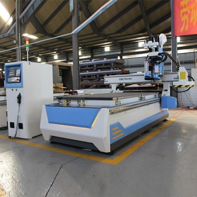 山东胜雕数控 SD-1325-K6 双主轴排钻加工中心 开料机 雕刻机 双工位开料机 自动上料机 品质保障 全新设备图6