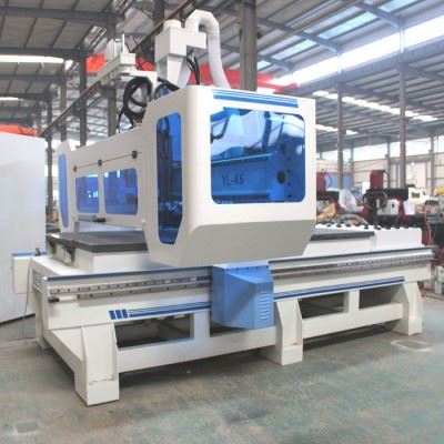 山东胜雕数控 SD-1325-K6 双主轴排钻加工中心 开料机 雕刻机 家具开料机 板式家具生产线 性能稳定 生产高效图3