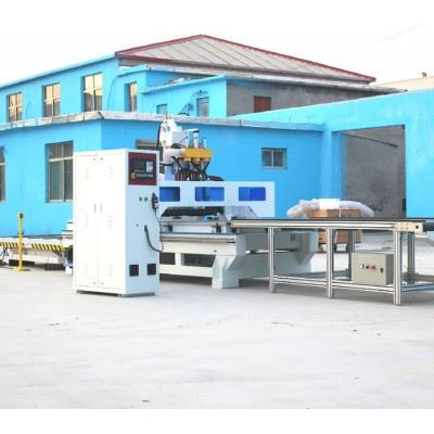 山东胜雕数控 SD-1325-K6 双主轴排钻加工中心 开料机 雕刻机 家具开料机 板式家具生产线 性能稳定 生产高效图6