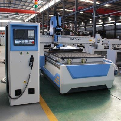 山东胜雕数控 SD-1325-K6 双主轴排钻加工中心 开料机 雕刻机 家具开料机 板式家具生产线 性能稳定 生产高效图2