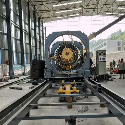 久科 全自动变频滚焊机钢筋笼自动滚焊机柱基加工定做钢筋骨架笼滚焊机全自动数控钢筋笼滚焊机图5