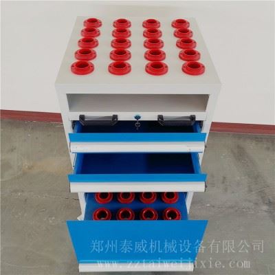 数控刀具车 刀具储运车 工具柜推车 加工刀柄车架 移动工具车图3