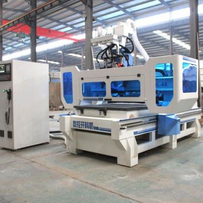 山东胜雕数控 SD-1325HD 圆盘换刀加工中心 板式家具生产线 开料机 雕刻机 双工位开料机 生产高效 方便快捷图2