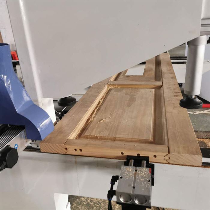 数控木门对中打孔机 木门加工设备实木门生产专用机械