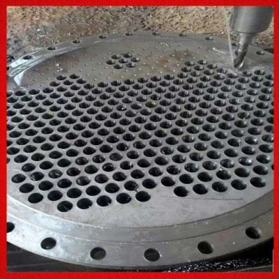 昊诚管道 管板加工 大型管板制造 数控管板钻孔图5