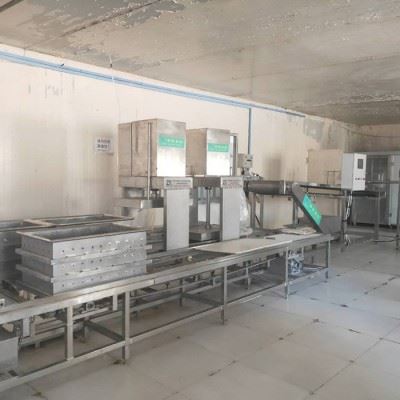 全自动大豆腐皮生产线 数控豆腐皮机 豆制品加工设备图4