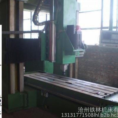 龙门数控钻床 大型龙门铣床 承揽加工xk5030 北京龙门铣床供应 沧州大型CNC加工 定制动柱龙门CNC设备图1