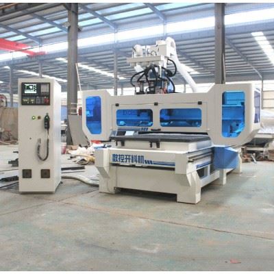 山东胜雕数控 SD-1325-K6 排钻加工中心 板式家具生产线 雕刻机 开料机 橱柜开料机 数控开料机 全新设备图5