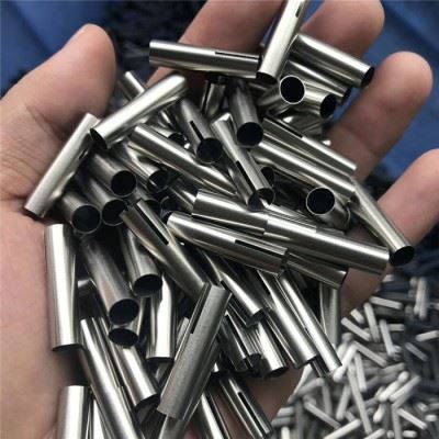 **不锈钢毛细管加工线切割开槽，数控车床，CNC，精雕，弓牙，磨尖加工厂家图3