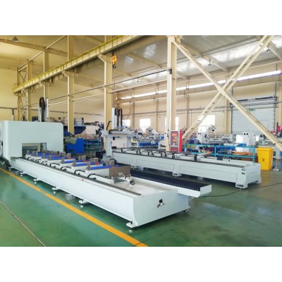 明美SKZXR-600x5300铝工业型材数控重型任意角双头切割锯 工业铝型材数控双头切割 铝工业型材加工设备 **图8