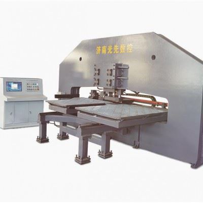 光先数控BNC100 型连接板冲孔机江苏徐州钢结构加工专用数控板材冲孔机图2