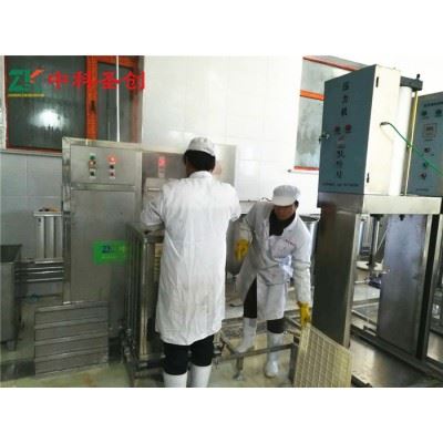 上海豆干机价格 加工豆腐干的豆干机 中科豆干机数控式操作 简单易学图4