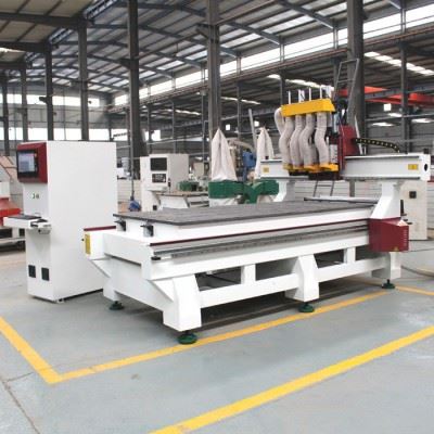 山东胜雕数控 开料机 SD-1325-K4四工序开料机 板式家具生产线 数控开料机 雕刻机 全屋定制加工设备 家具开料机图5