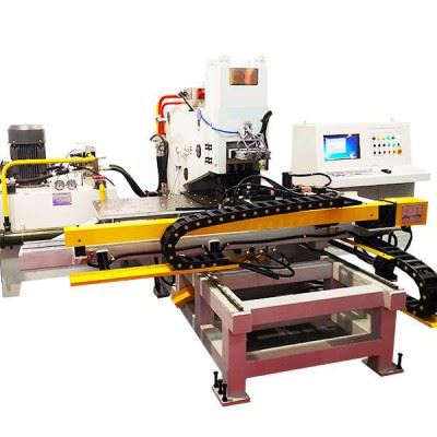 光先数控BNC120 联接板冲孔机钢结构加工专用数控液压金属板材冲孔机图1