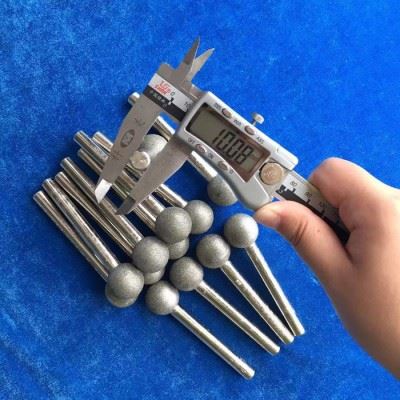 电镀SDC球形磨头 细粒度球形磨头 电镀CBN球形磨头厂家 数控加工中心专用  电镀金刚石磨头图2