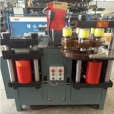 铜排铝排 母线加工机 数控三工位独立泵操作母线铜排加工机图4