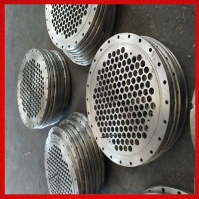 昊诚管道 大型管板加工 碳钢数控管板打孔 冷凝器管板厂 图纸加工图4