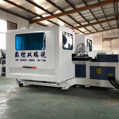 众选 数控码头双端铣 往复式机械 木门加工设备图2