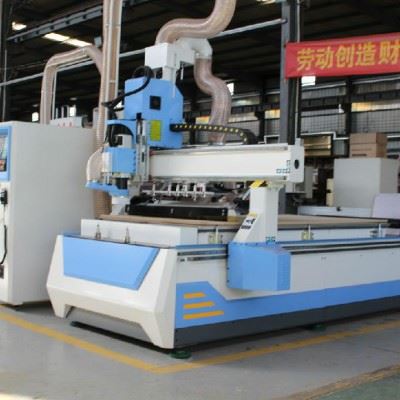 山东胜雕数控 SD-1325HD-P 直排换刀加工中心 板式家具生产线 开料机 雕刻机 数控开料机 全新设备 工厂直发图5