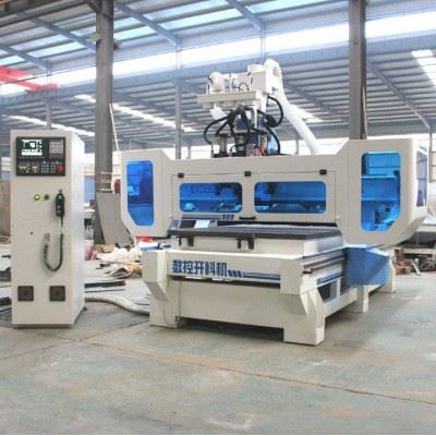 山东胜雕数控 SD-1328HD-H1S直排式换刀加工中心 板式家具生产线 数控开料机 雕刻机 橱柜开料机 置物架开料机图2