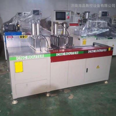 海晶数控切铝机铝型材中断锯铝型材数控切割锯全自动铝切机铝天沟数控加工中心非标定制图3