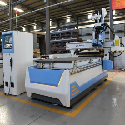 数控加工中心 家具开料机 双主轴排钻开料机 板式家具开料机 橱柜开料机 济南胜雕数控 开料机 雕刻机图6