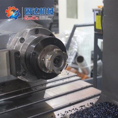 固达JJR-350NCG“跑的快”数控双头双面铣床小料加工神器 小料加工神器 数控双面铣图1