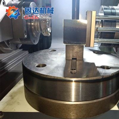 固达JJR-350NCG“跑的快”数控双头双面铣床小料加工神器 小料加工神器 数控双面铣图2