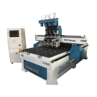 慧鑫1325木工雕刻机   四工序开料机  数控木工开料机  下料机 加工中心图1